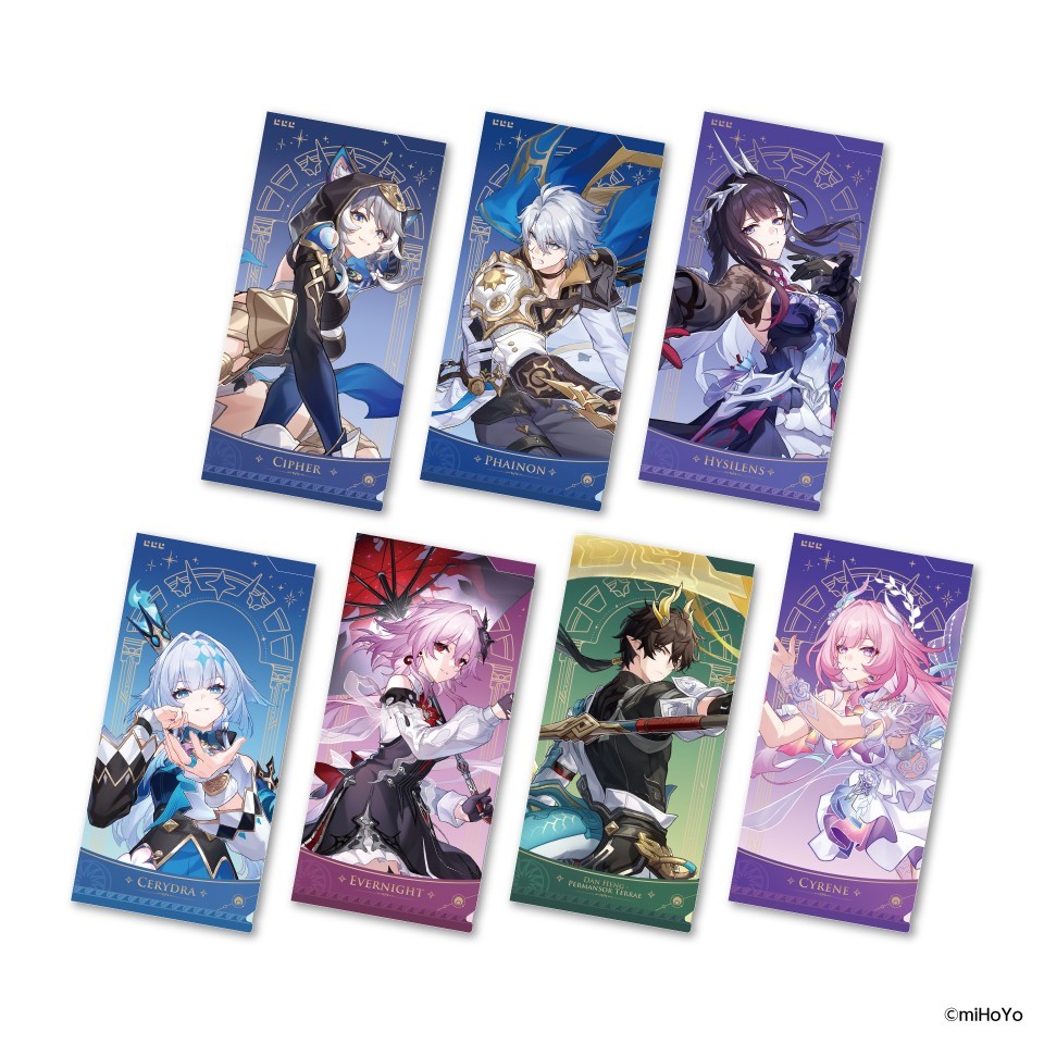 崩壊スターレイル チケットファイル gigo限定 コンプリートセット 全7種 崩壊：スターレイル×GiGOキャンペーン開催のお知らせ | 株式会社GENDA