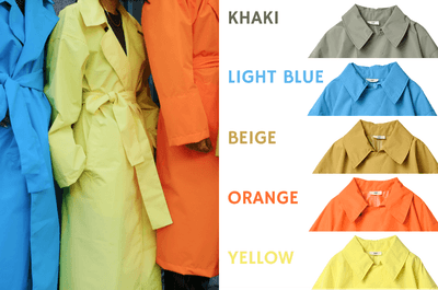 これ1枚で主役になれるカラー展開