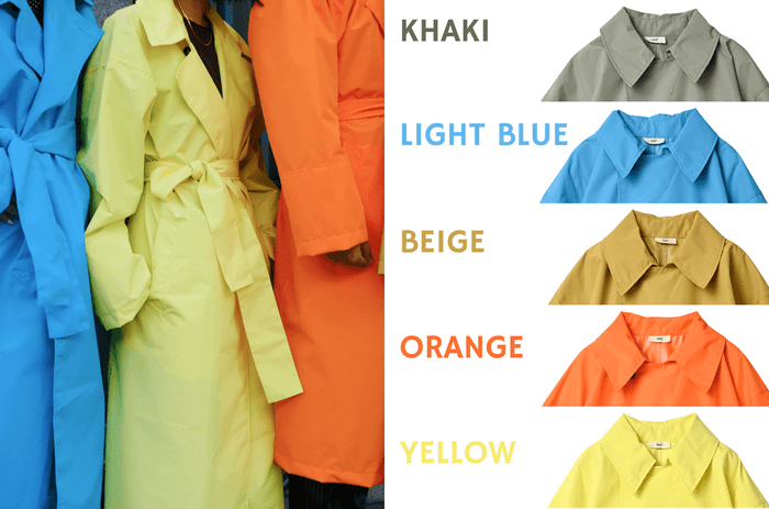 これ1枚で主役になれるカラー展開