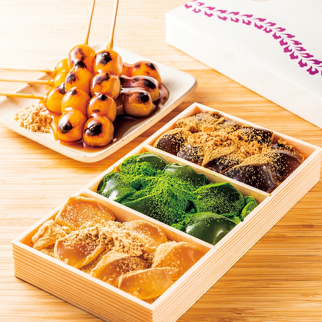 京だんご 藤菜美「わらび餅3色詰合せ」