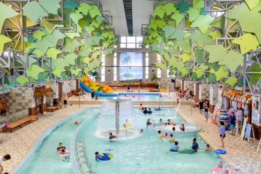 今年もオープン！全天候型 大型屋内温水プール 「日光霧降VIVA！ハワイアン」