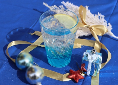 ブルーゼリーソーダ