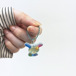 ウサハナポーチ、マスコット、キーホルダー