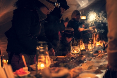 非日常のアウトドア料理