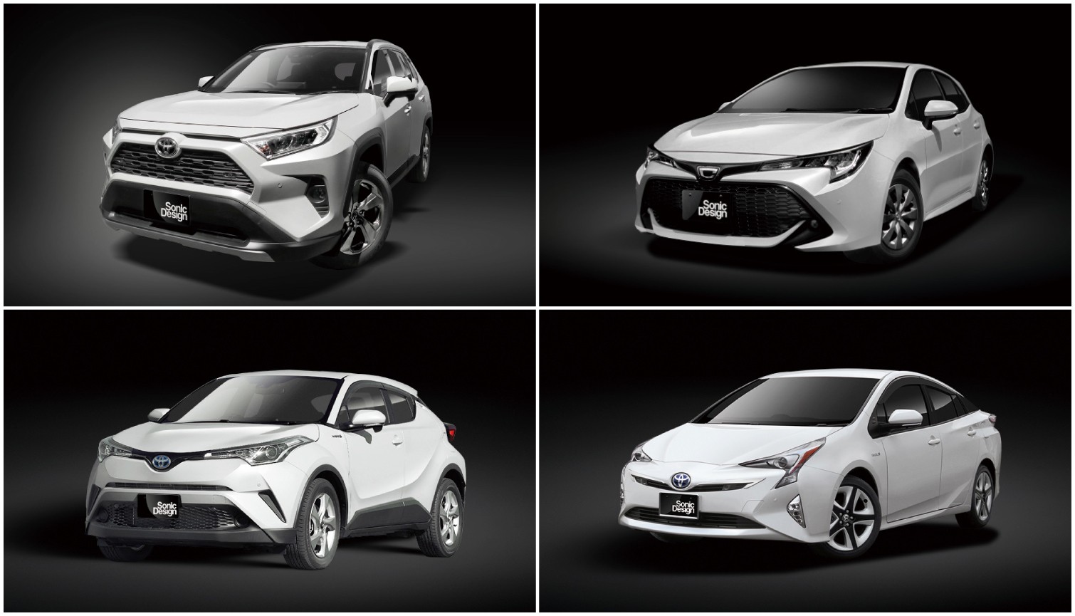 RAV4やカローラスポーツ、C-HR、プリウスなど 人気のトヨタ車対応