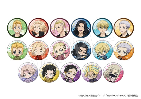 トレーディング缶バッジ(全17種) 440円(税込)