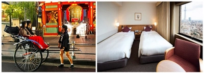 両国・浅草の歴史、文化を人力車で巡る宿泊プラン 「粋なレトロ体験！両国・浅草ロマンティックステイ」 第一ホテル両国にて7月1日（火）販売開始  ＜1日2室限定＞