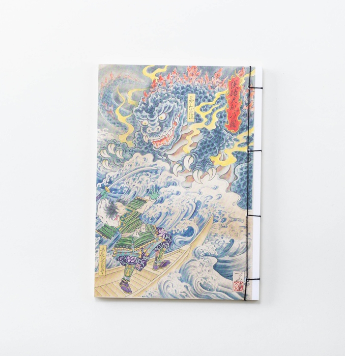 ▲ニジゲンノモリ限定の和柄ゴジラグッズを手に入れよう!