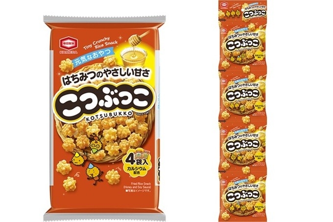 『左:100g こつぶっこ/ 右:60g こつぶっこ4連』