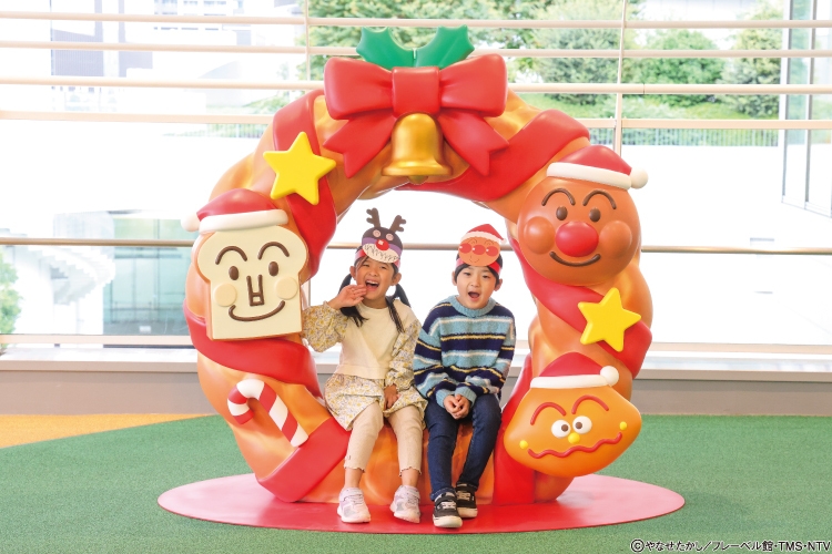 クリスマス装飾とフォトスポット※画像はイメージです