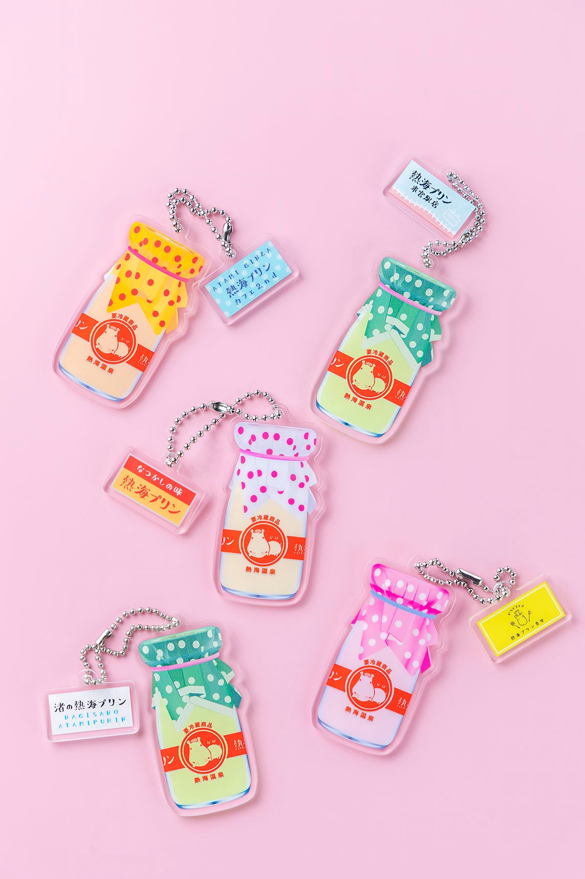 各種アクリルキーホルダー