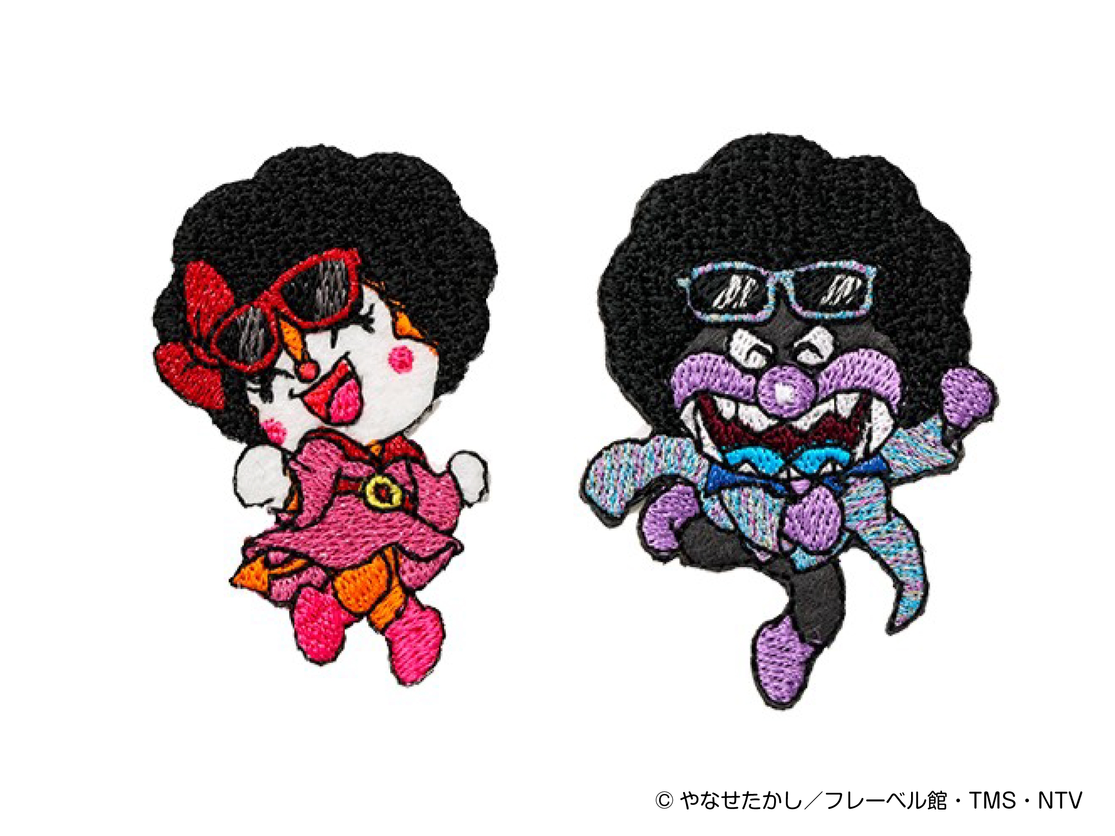 ワッペンセット ばいきんまん&ドキンちゃん 価格:1,320円 店舗:バタコさんの手づくりハウス