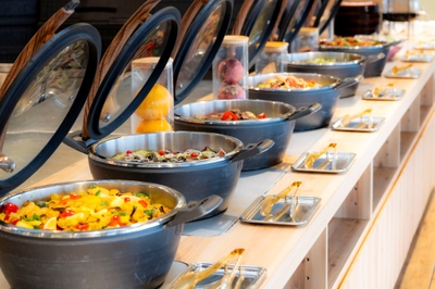 ▲オーシャンテラス ビュッフェ