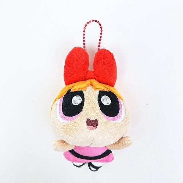 空を飛ぶ姿もチャーミングすぎる。パワーパフガールズのぬいぐるみ