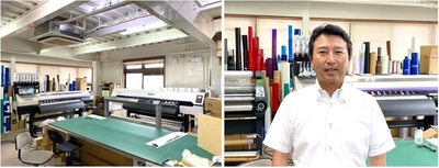 株式会社阪神電飾　岡本浩一代表取締役社長