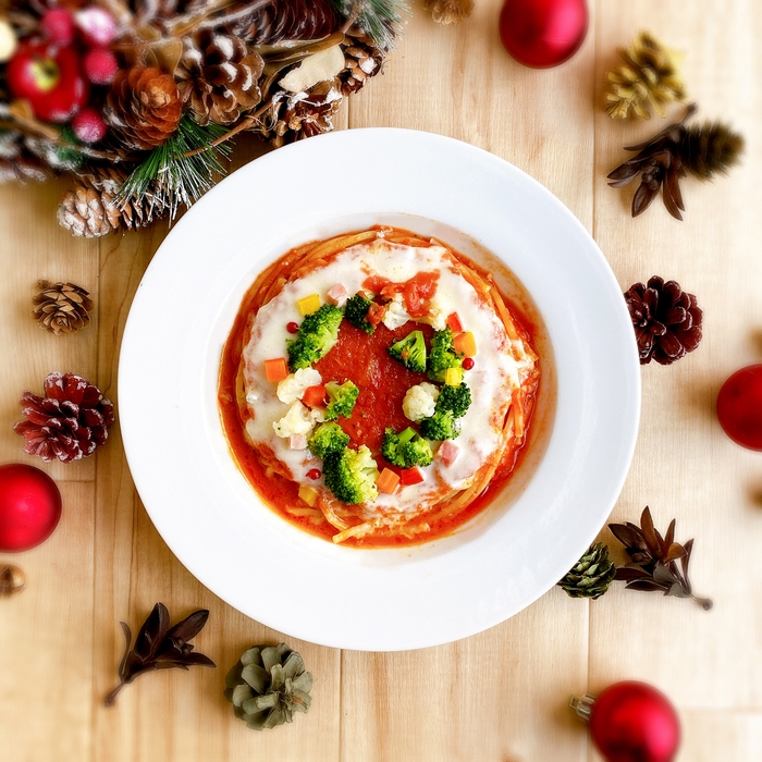 レンジでチン!「ブロッコリースのXmas」