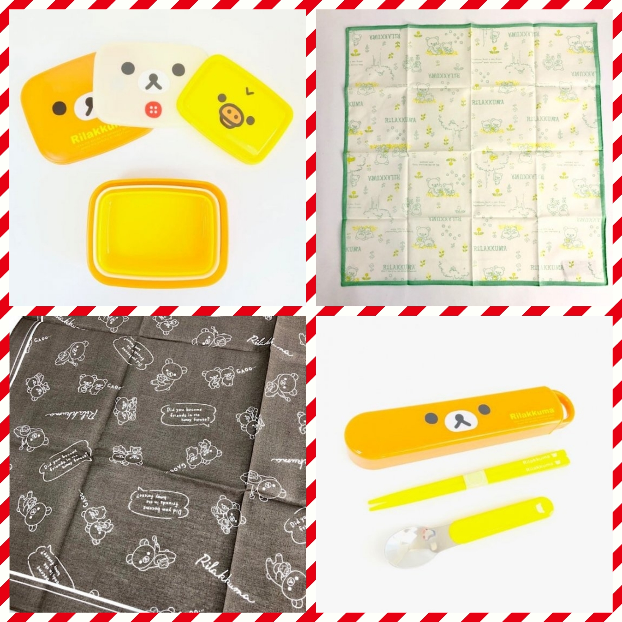 リラックマと一緒にお昼ごはんを食べよう！ランチボックスやカトラリー類をまとめてご紹介♪