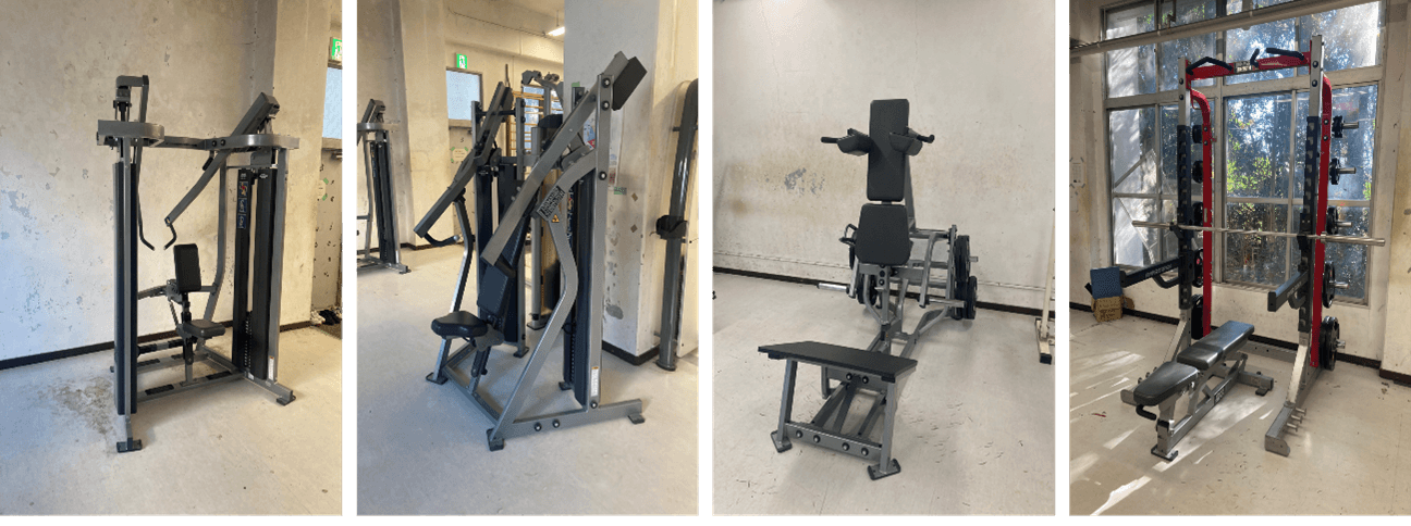 写真:寄贈マシンの一部