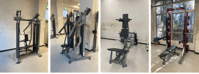 写真：寄贈マシンの一部