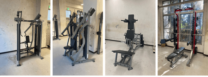 写真:寄贈マシンの一部