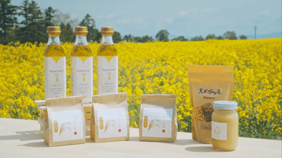 高見農産は広大な作付け面積を活用し、季節に応じて様々な食品を生産しています。