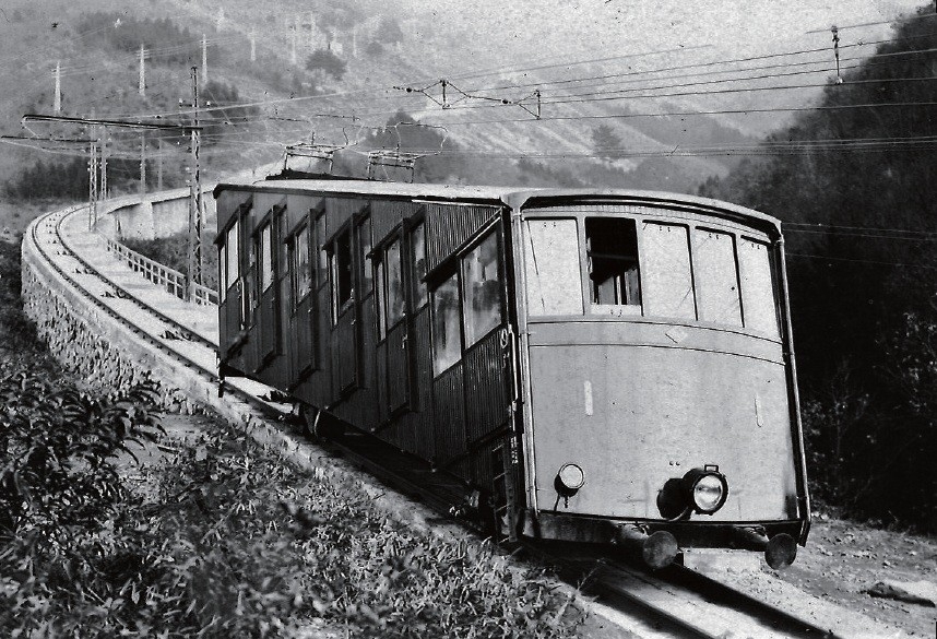 旧叡山ケーブル(開業当初)