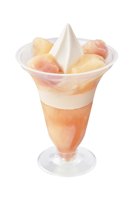 【完熟白桃パフェ】イメージ画像