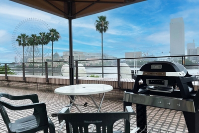 みなとみらいと海を一望できるロケーション