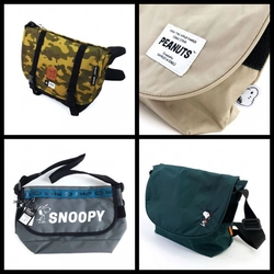 秋のお出かけにピッタリ◎ユニセックスなスヌーピーの肩掛けバッグをご紹介!!