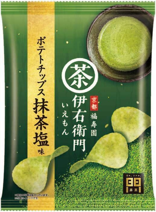 伊右衛門 ポテトチップス抹茶塩味