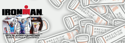 2025 年、ヨーロッパ、オーストラリア、ニュージーランド、南アフリカで開催される IRONMAN®レースの オフィシャルハイドレーションパートナー