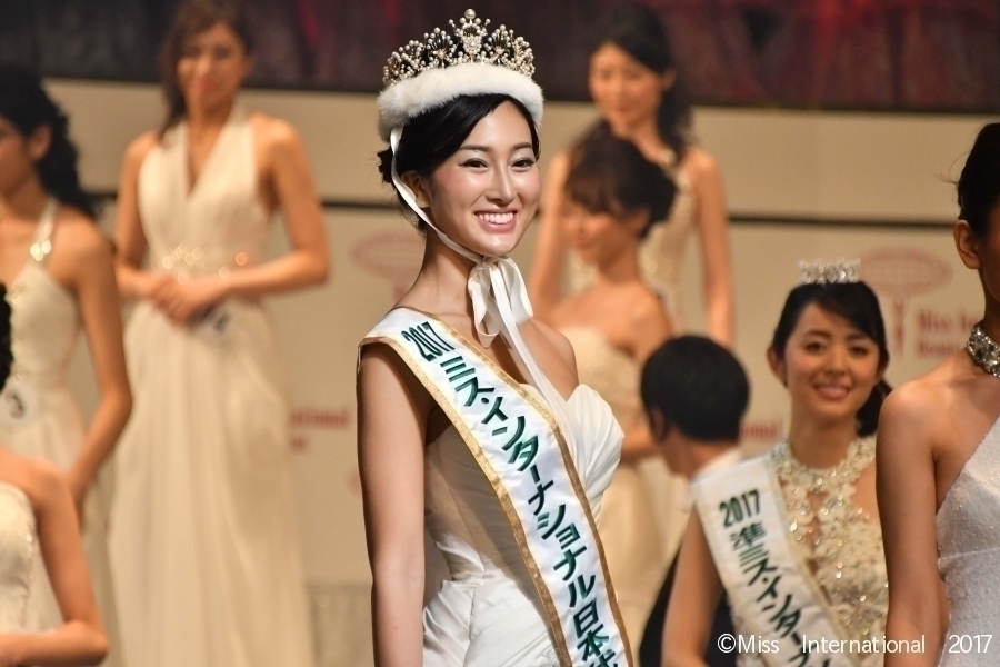 2017ミス・インターナショナル日本代表 筒井 菜月