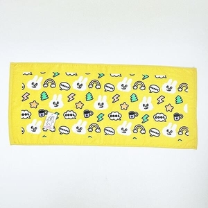 バニーコンビニのフェイスタオル