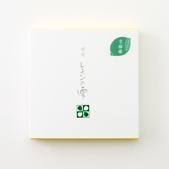琥珀 レモンの雫(京檸檬)外箱