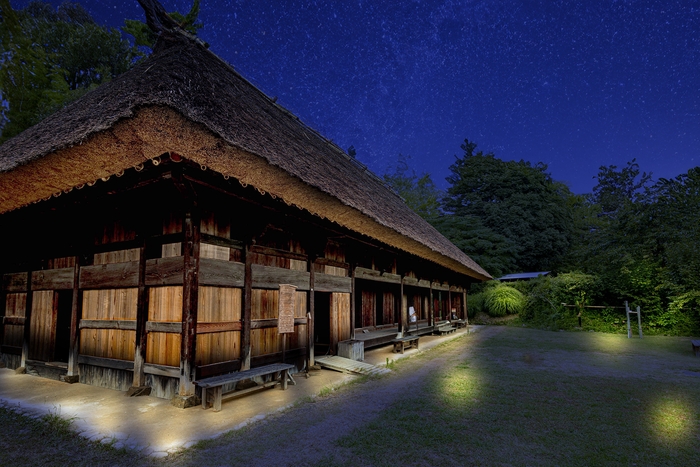 古民家幻想ライトアップ(イメージ)