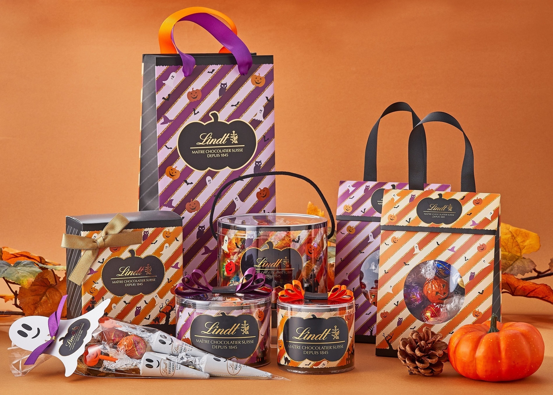 リンツ、ハロウィン限定のチョコレートギフトが勢揃い 人気の