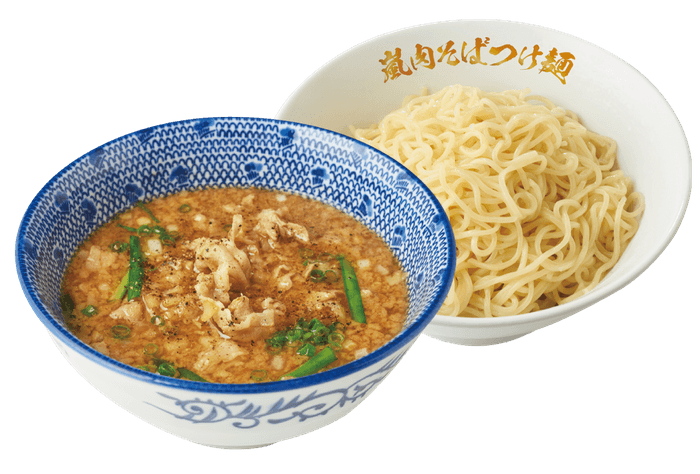 嵐肉そばつけ麺(税込930円)