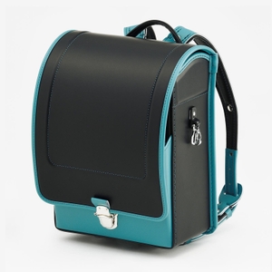 ブラック/ピーコックブルー