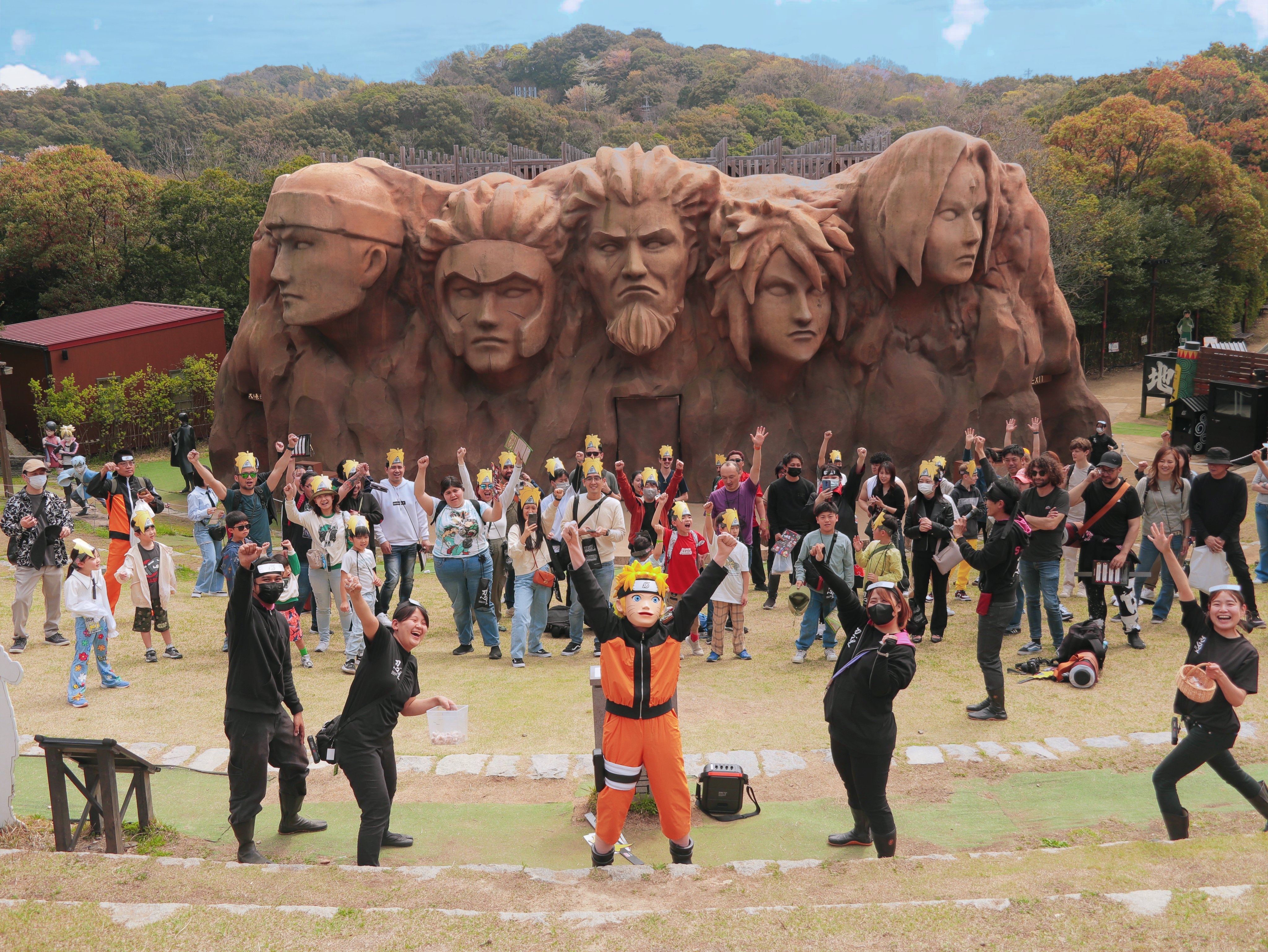 名古屋からバスで1本！
ニジゲンノモリ「NARUTO＆BORUTO 忍里」
忍里7周年記念バスツアー 好評販売中