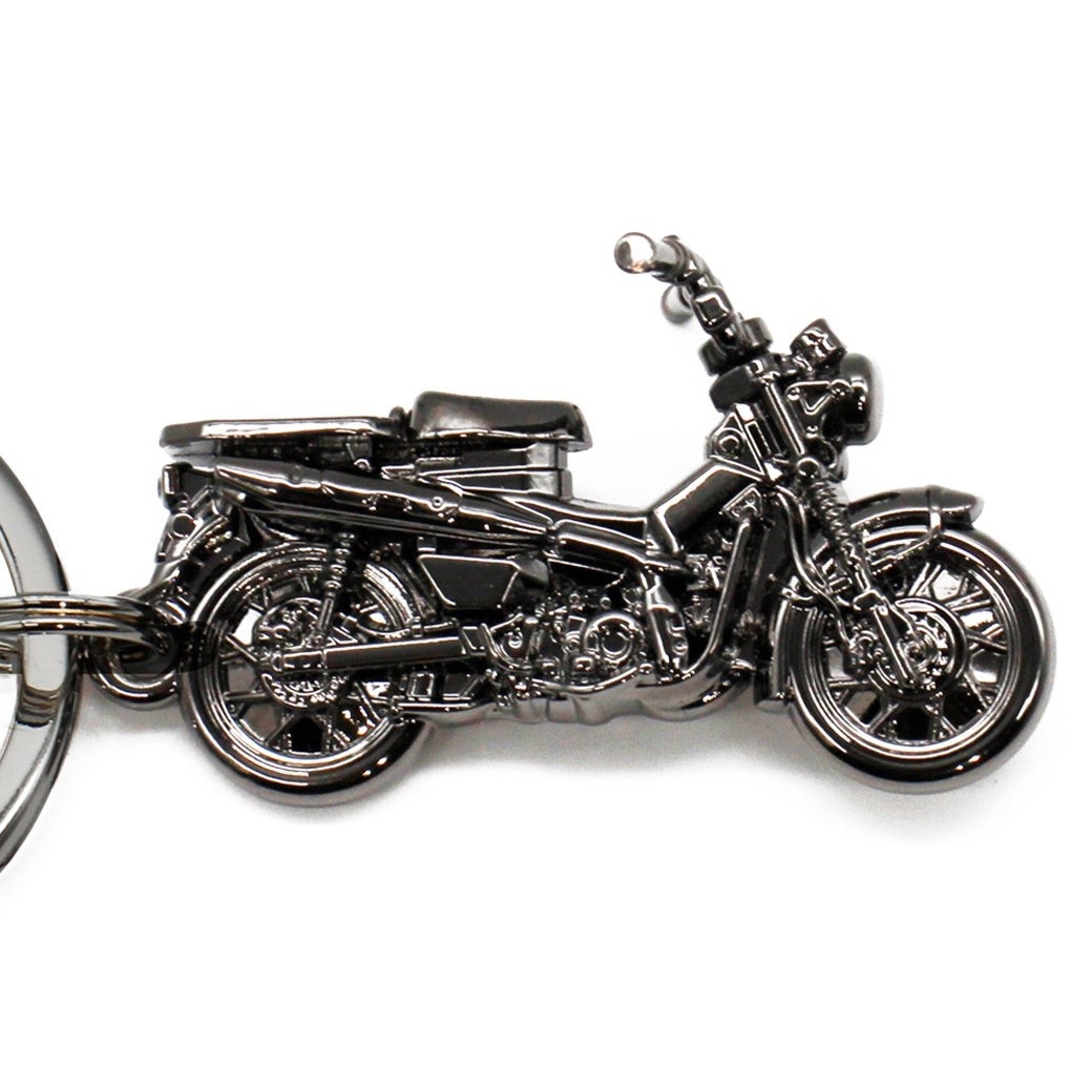 ハンターカブ ○1000個限定○Honda ハンターカブ CT125 キーチェーン BLACK EDITION