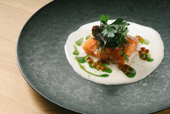 サーモン ハーブ