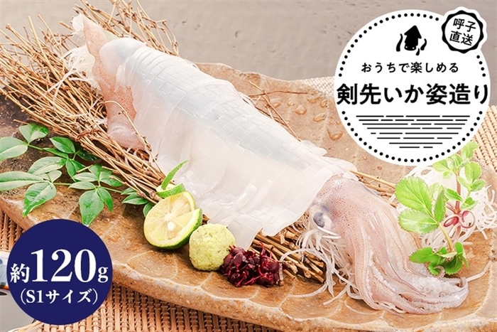 CAS凍結 呼子剣先いか姿造り