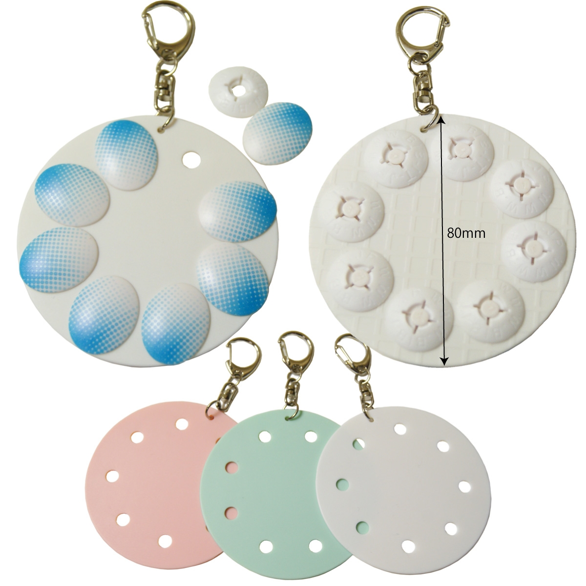 BIB-IT.ゼッケン留め各種サイズに対応