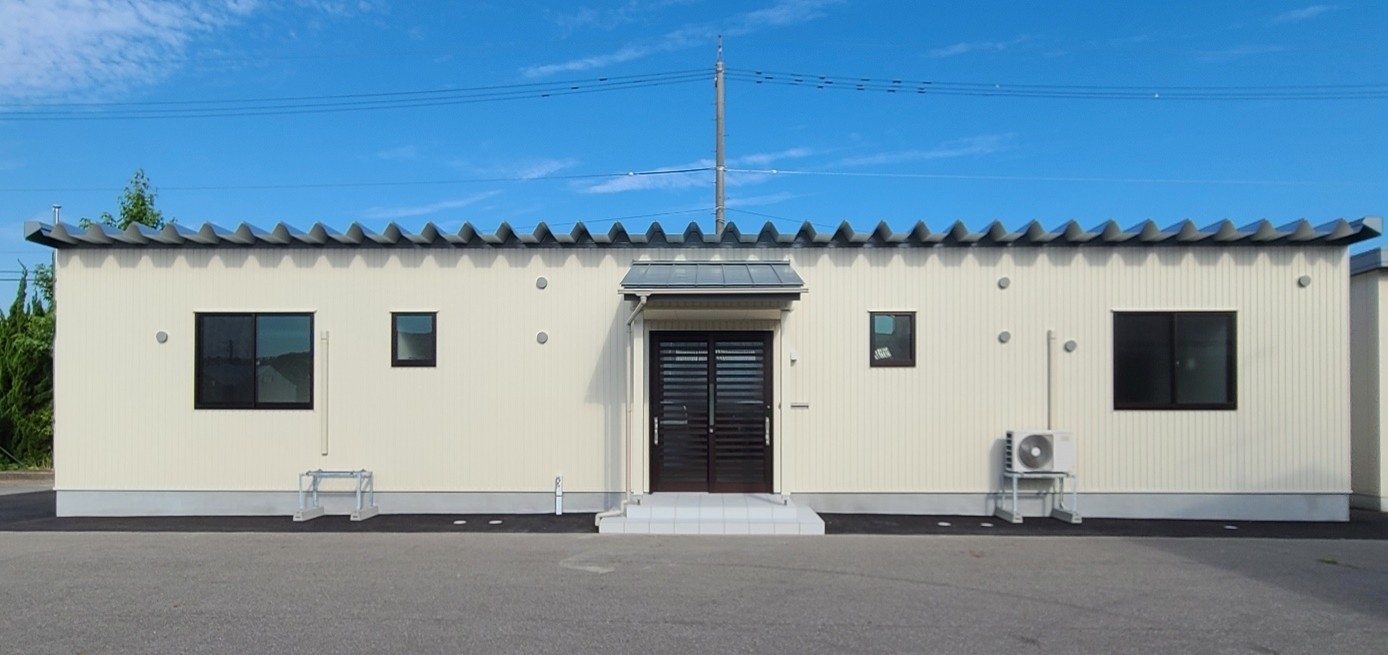 完成したセミナーハウス