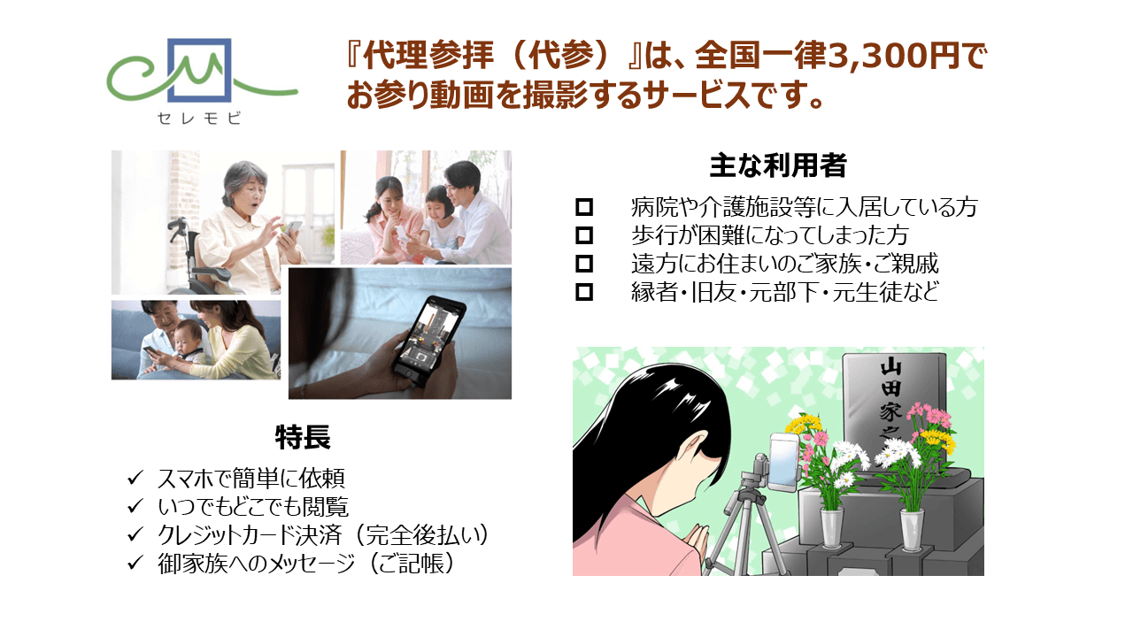 代理参拝サービス『セレモビ』