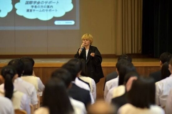 ≪大学生キャリア講話≫ 五十嵐和輝(麗澤大学外国語学部2年)