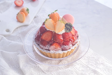 【ホワイトデーの贈り物に】甘酸っぱいいちごを愉しむ限定タルト販売中！