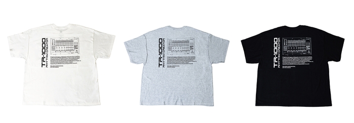 TR-1000 T-SHIRT(ISNESS MUSICxROLAND)