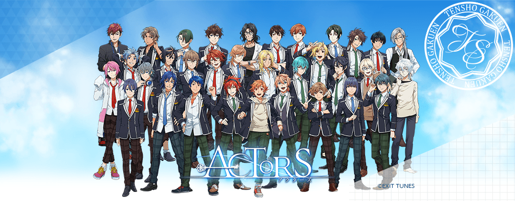 「ACTORS」5周年記念! 東京アニメセンターで企画展開催&期間限定で全キャラグッズを販売!!