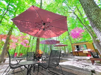 那須高原にも遅めの春がやってきた！ 那須高原の「グランピングカフェ＆BBQ“たき火”」が 春の訪れを祝う「春のいちご祭り」を開催